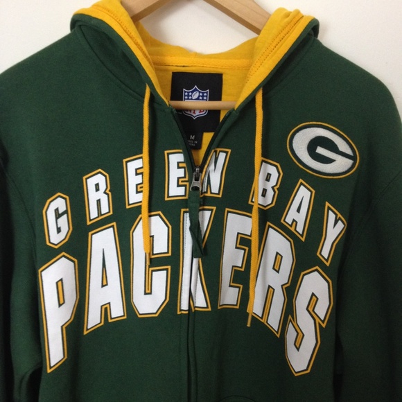 NFL Other - NFL Green Bay Packers Men Zip Athletic Jacket NWT